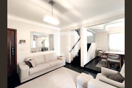 Sala de casa de condomínio à venda com 3 quartos, 249m² em Parque Quinta da Boa Vista, Jundiaí