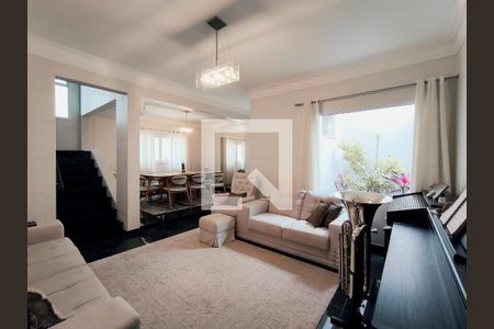 Sala de casa de condomínio à venda com 3 quartos, 249m² em Parque Quinta da Boa Vista, Jundiaí