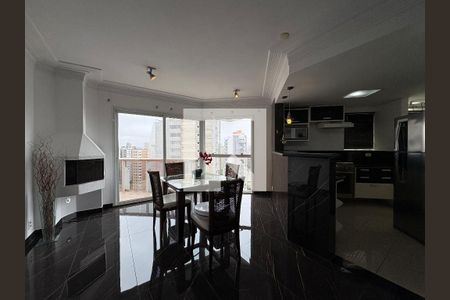 Sala de apartamento para alugar com 1 quarto, 130m² em Jardim, Santo André