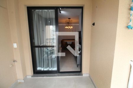 Sacada da Sala de apartamento para alugar com 2 quartos, 74m² em Parque Residencial Aquarius, São José dos Campos
