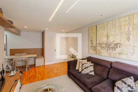 Sala de apartamento à venda com 2 quartos, 70m² em Moema, São Paulo