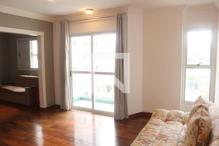 Sala de apartamento para alugar com 3 quartos, 117m² em Barcelona, São Caetano do Sul
