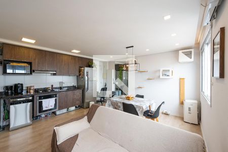 Sala de apartamento à venda com 1 quarto, 37m² em Chácara Inglesa, São Paulo
