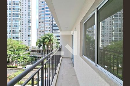 Varanda de apartamento à venda com 1 quarto, 30m² em Vila Olímpia, São Paulo