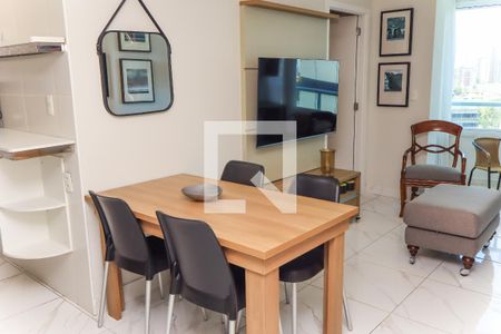 Sala  de kitnet/studio para alugar com 1 quarto, 45m² em Caminho das Árvores, Salvador