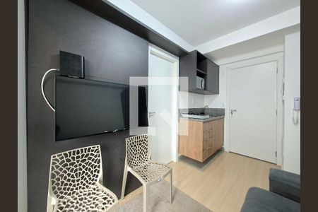 Sala/Cozinha de apartamento para alugar com 1 quarto, 24m² em Vila Nova Conceição, São Paulo