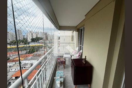 Varanda da Sala de apartamento para alugar com 3 quartos, 104m² em Lauzane Paulista, São Paulo
