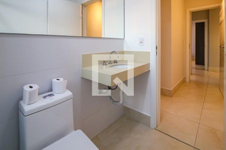 Banheiro da Suíte  de apartamento para alugar com 3 quartos, 90m² em Jardim Pompeia, Indaiatuba
