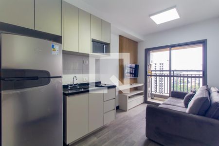 Sala de apartamento para alugar com 1 quarto, 28m² em Jardim Independência (são Paulo), São Paulo