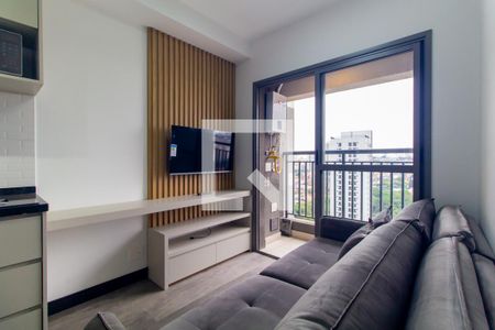 Sala de apartamento para alugar com 1 quarto, 28m² em Jardim Independência (são Paulo), São Paulo