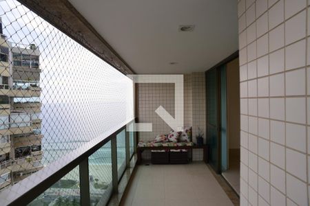 Varanda de apartamento para alugar com 4 quartos, 152m² em Barra da Tijuca, Rio de Janeiro