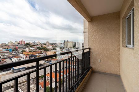 Varanda da Sala de apartamento para alugar com 1 quarto, 45m² em Vila Basileia, São Paulo