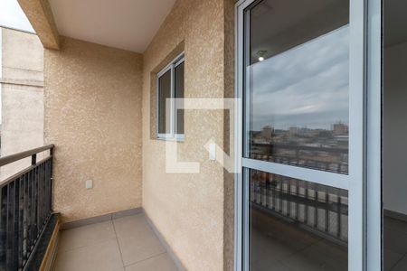 Varanda da Sala de apartamento para alugar com 1 quarto, 45m² em Vila Basileia, São Paulo