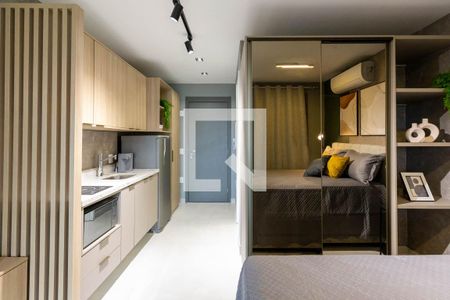 Studio de kitnet/studio para alugar com 1 quarto, 31m² em Higienópolis, São Paulo