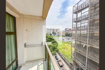 Varanda da Sala de apartamento à venda com 1 quarto, 47m² em Centro, Rio de Janeiro