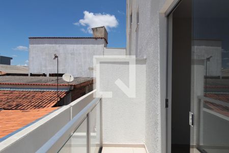 Varanda da Sala de apartamento à venda com 2 quartos, 57m² em Coqueiros, Belo Horizonte