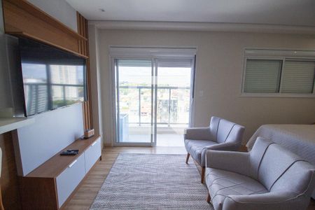Sala  de apartamento para alugar com 1 quarto, 37m² em Jardim Portal da Colina, Sorocaba