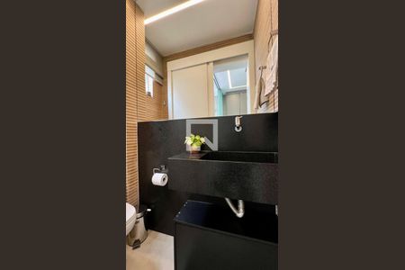 Lavabo  de apartamento à venda com 4 quartos, 128m² em Gutierrez, Belo Horizonte