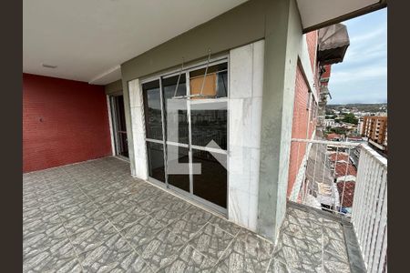 Varanda da sala de apartamento para alugar com 2 quartos, 100m² em Campinho, Rio de Janeiro