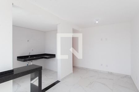 Sala de apartamento à venda com 2 quartos, 50m² em Santa Branca, Belo Horizonte