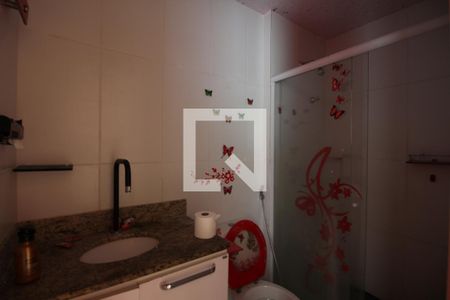 Banheiro de apartamento à venda com 1 quarto, 43m² em Taquara, Rio de Janeiro