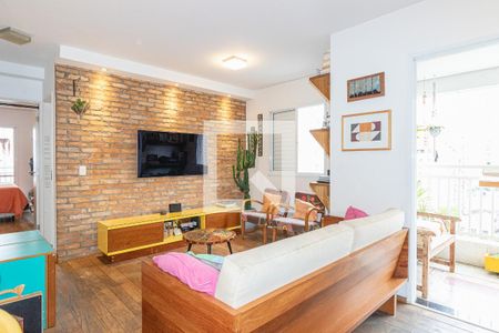 Sala de apartamento para alugar com 2 quartos, 72m² em Vila Nova Conceição, São Paulo