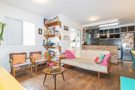 Sala de apartamento para alugar com 2 quartos, 72m² em Vila Nova Conceição, São Paulo