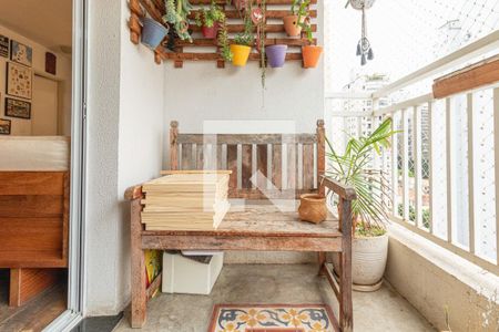 Sacada Sala de apartamento para alugar com 2 quartos, 72m² em Vila Nova Conceição, São Paulo