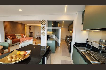 Cozinha de apartamento para alugar com 4 quartos, 152m² em Centro, Jundiaí