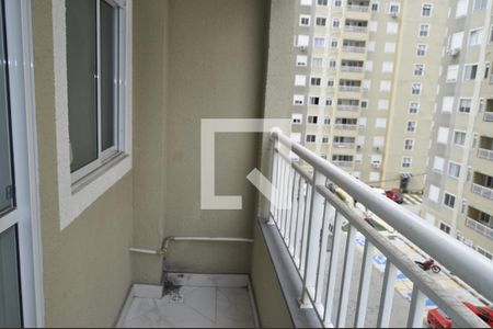 Varanda de apartamento para alugar com 2 quartos, 48m² em Del Castilho, Rio de Janeiro