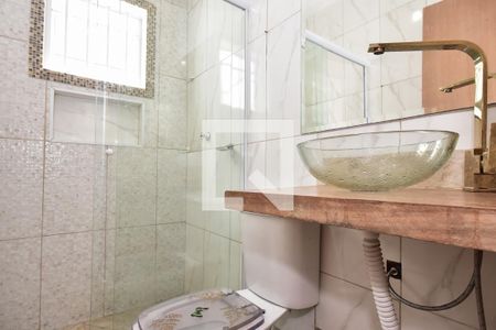 Banheiro da Suíte de casa para alugar com 1 quarto, 50m² em Jardim Umarizal, São Paulo