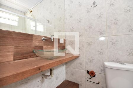 Banheiro da Suíte de casa para alugar com 1 quarto, 40m² em Jardim Umarizal, São Paulo