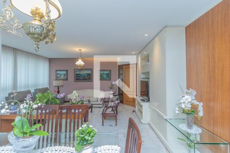 Sala de apartamento à venda com 4 quartos, 161m² em Funcionários, Belo Horizonte