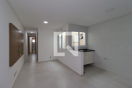 Sala de apartamento para alugar com 2 quartos, 100m² em Vila Assunção, Santo André