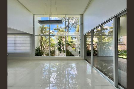 Sala de casa de condomínio à venda com 5 quartos, 435m² em Residencial Parque das Araucárias, Campinas