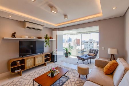 Sala de apartamento à venda com 3 quartos, 101m² em Menino Deus, Porto Alegre