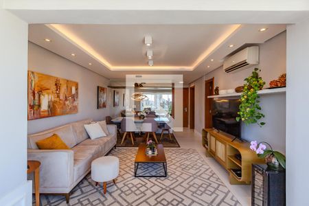 Sala de apartamento à venda com 3 quartos, 101m² em Menino Deus, Porto Alegre