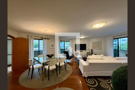 Sala de apartamento à venda com 4 quartos, 224m² em Campo Belo, São Paulo