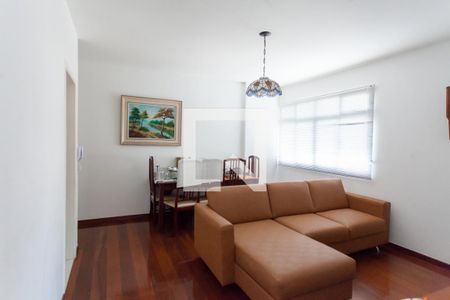 sala de apartamento para alugar com 2 quartos, 56m² em Sion, Belo Horizonte