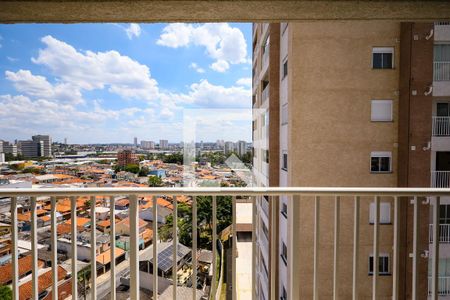 Varanda da Sala de apartamento para alugar com 2 quartos, 41m² em Vila Isa, São Paulo