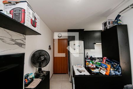 Sala e Cozinha de apartamento à venda com 2 quartos, 44m² em Vila Prudente, São Paulo