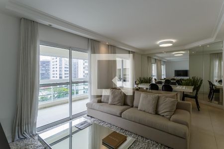Sala de apartamento para alugar com 3 quartos, 111m² em Vila Olímpia, São Paulo