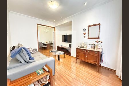 Sala de apartamento à venda com 3 quartos, 110m² em Santo Antônio, Belo Horizonte