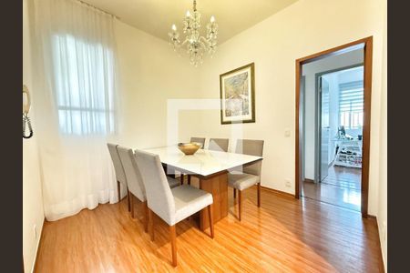Sala de Jantar de apartamento à venda com 3 quartos, 110m² em Santo Antônio, Belo Horizonte