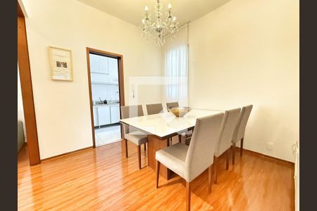Sala de Jantar de apartamento à venda com 3 quartos, 110m² em Santo Antônio, Belo Horizonte