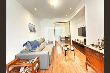 Sala de apartamento à venda com 3 quartos, 110m² em Santo Antônio, Belo Horizonte