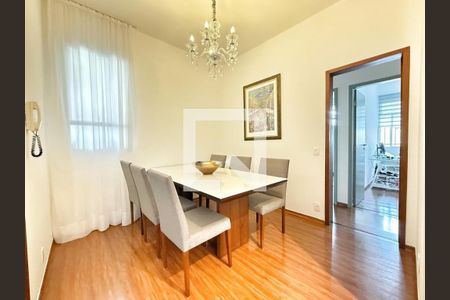 Sala de Jantar de apartamento à venda com 3 quartos, 110m² em Santo Antônio, Belo Horizonte