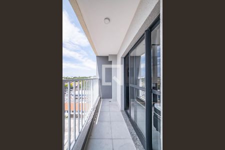 Varanda de kitnet/studio para alugar com 1 quarto, 26m² em Santo Amaro, São Paulo