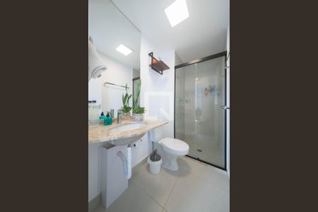 Banheiro Social de apartamento à venda com 2 quartos, 68m² em Chácara Santo Antônio (Zona Sul), São Paulo