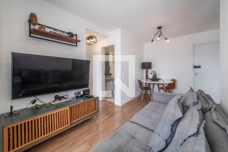 Sala de apartamento à venda com 2 quartos, 68m² em Chácara Santo Antônio (Zona Sul), São Paulo